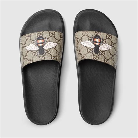 gucci gg slide sandals.